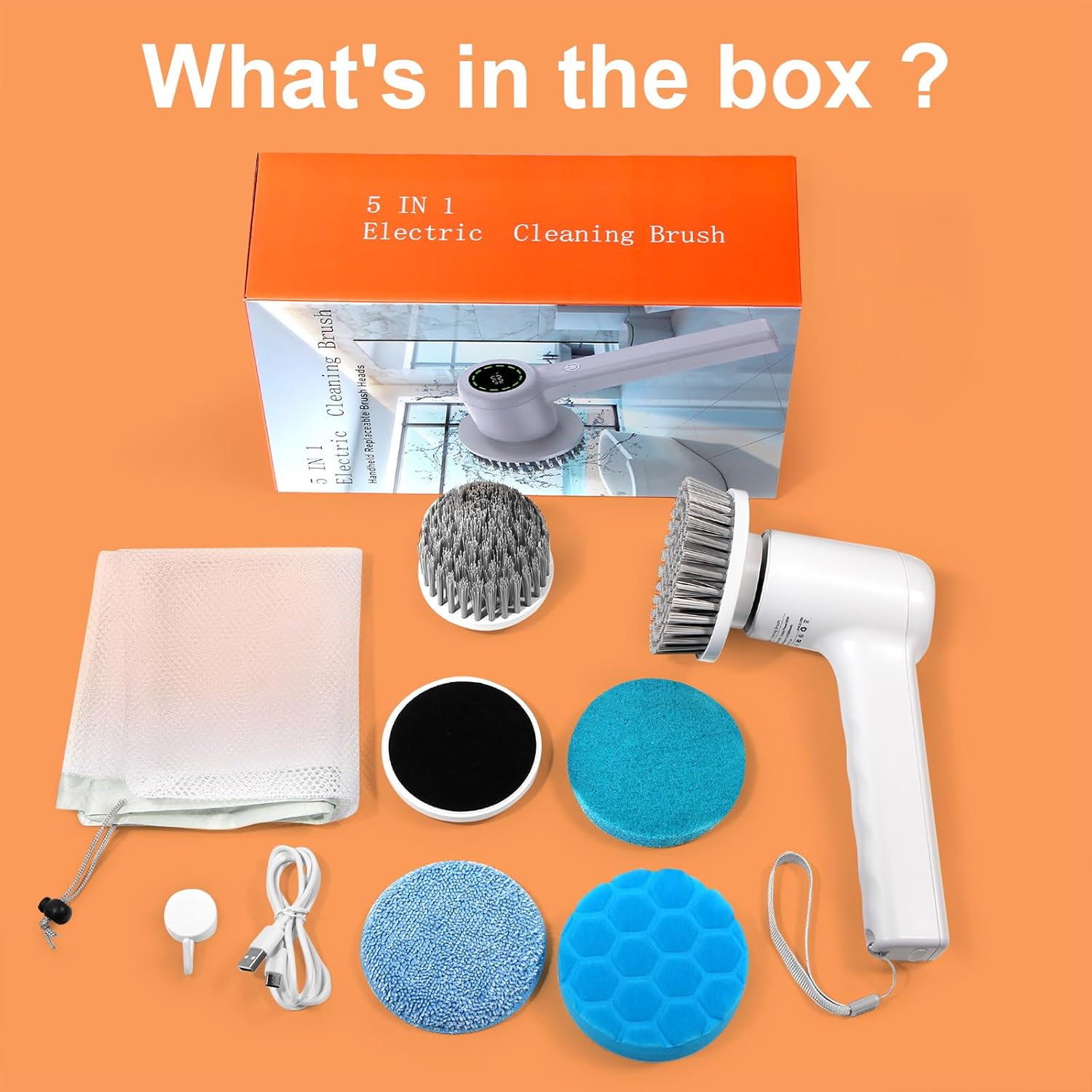 PureSpin Electric Handheld Scrubber