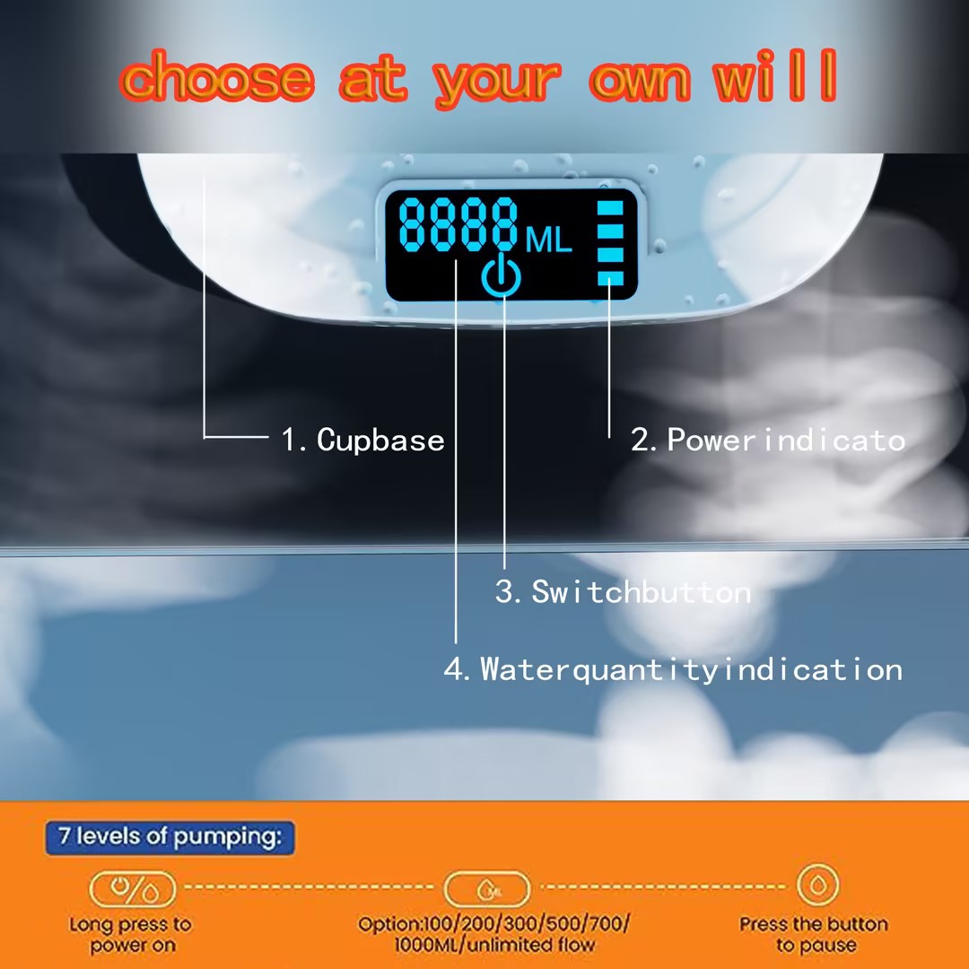 Desktop Rechargeable Water Dispenser